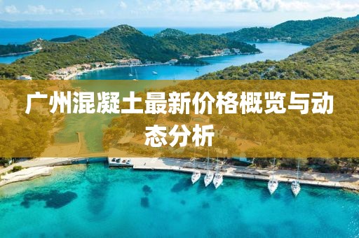 广州混凝土最新价格概览与动态分析