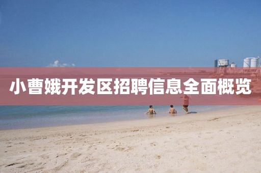 小曹娥开发区招聘信息全面概览