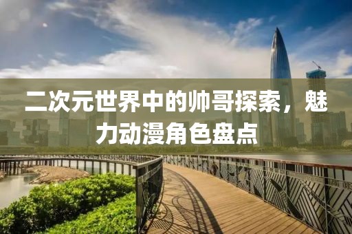 二次元世界中的帅哥探索，魅力动漫角色盘点