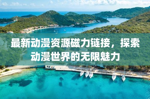 最新动漫资源磁力链接，探索动漫世界的无限魅力