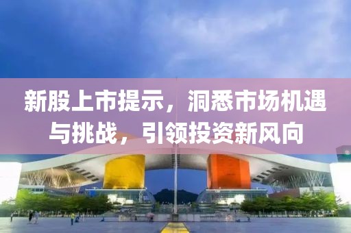 新股上市提示，洞悉市场机遇与挑战，引领投资新风向