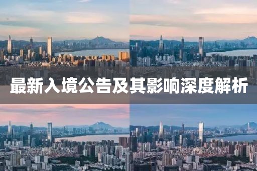 最新入境公告及其影响深度解析