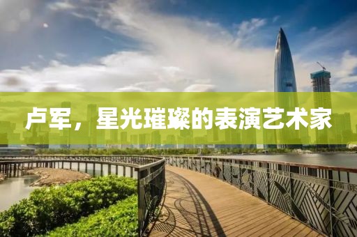 卢军，星光璀璨的表演艺术家