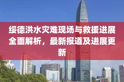 绥德洪水灾难现场与救援进展全面解析，最新报道及进展更新