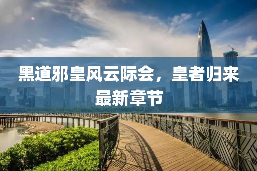 黑道邪皇风云际会，皇者归来最新章节