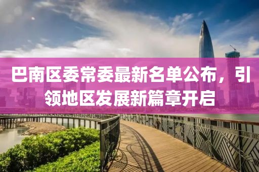 巴南区委常委最新名单公布，引领地区发展新篇章开启