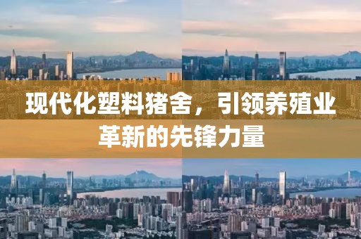 现代化塑料猪舍，引领养殖业革新的先锋力量