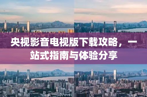 央视影音电视版下载攻略，一站式指南与体验分享