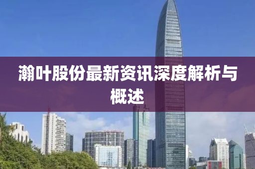 瀚叶股份最新资讯深度解析与概述