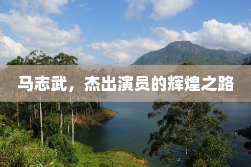 马志武，杰出演员的辉煌之路