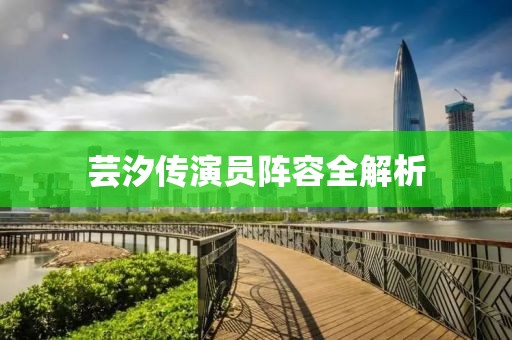 芸汐传演员阵容全解析
