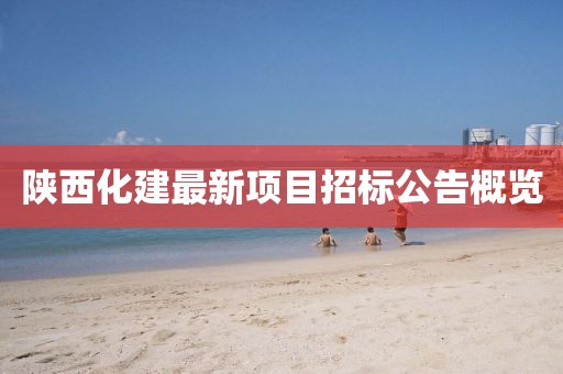 陕西化建最新项目招标公告概览