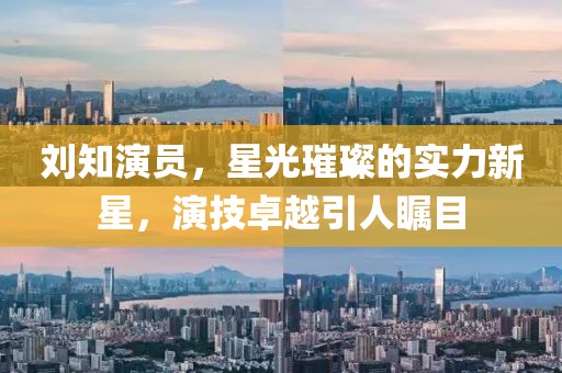 刘知演员，星光璀璨的实力新星，演技卓越引人瞩目