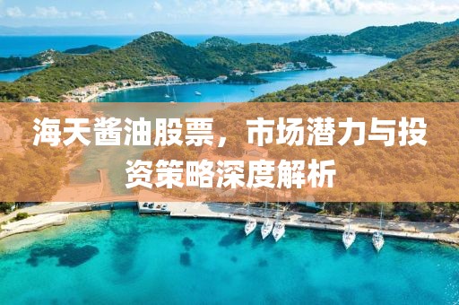 海天酱油股票，市场潜力与投资策略深度解析