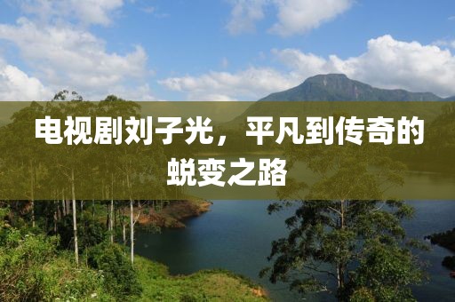 电视剧刘子光，平凡到传奇的蜕变之路