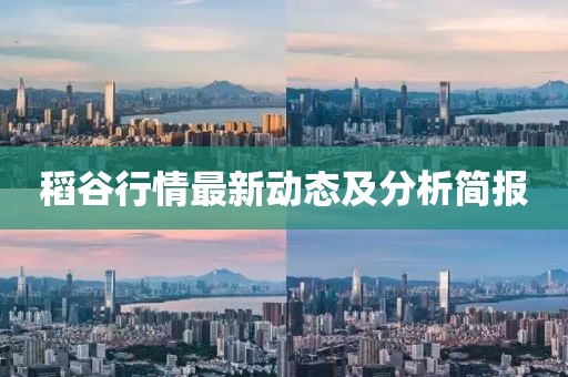 稻谷行情最新动态及分析简报