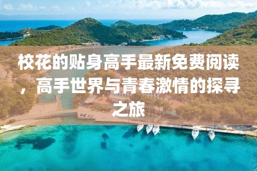 校花的贴身高手最新免费阅读，高手世界与青春激情的探寻之旅
