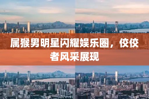 属猴男明星闪耀娱乐圈，佼佼者风采展现