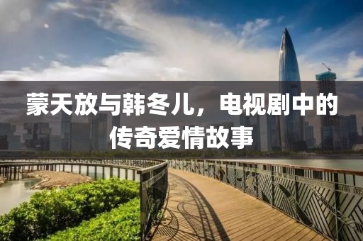 蒙天放与韩冬儿，电视剧中的传奇爱情故事
