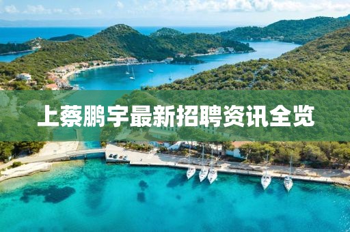 上蔡鹏宇最新招聘资讯全览