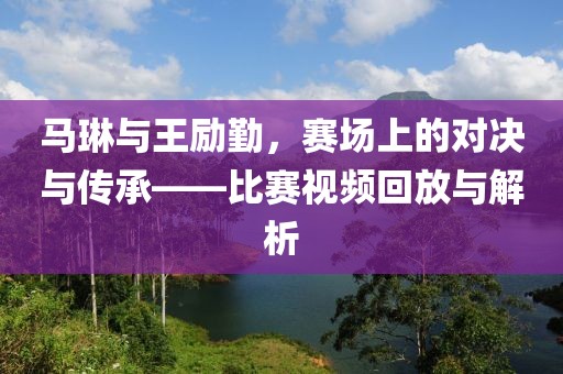 马琳与王励勤，赛场上的对决与传承——比赛视频回放与解析