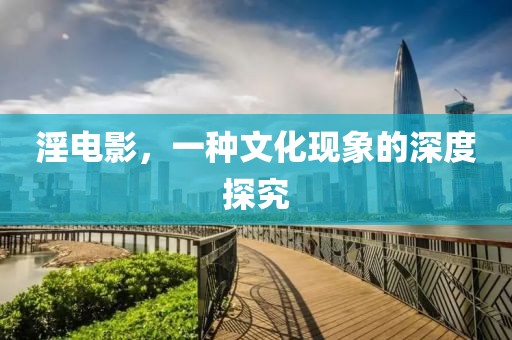 淫电影，一种文化现象的深度探究