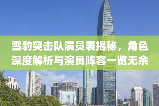 雪豹突击队演员表揭秘，角色深度解析与演员阵容一览无余