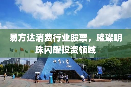 易方达消费行业股票，璀璨明珠闪耀投资领域