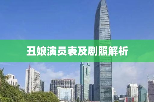 丑娘演员表及剧照解析