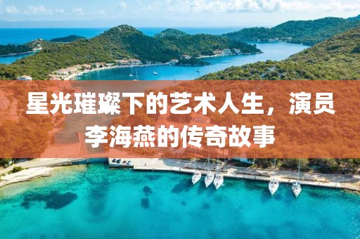 星光璀璨下的艺术人生，演员李海燕的传奇故事