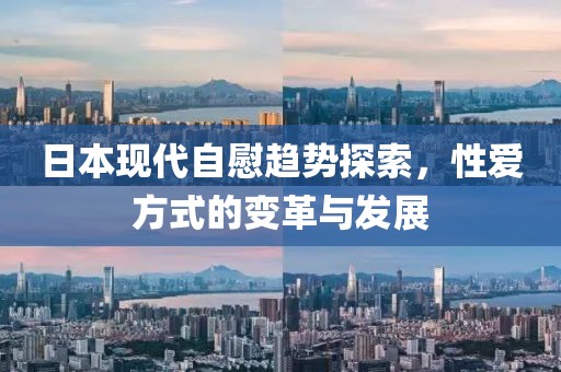 日本现代自慰趋势探索，性爱方式的变革与发展