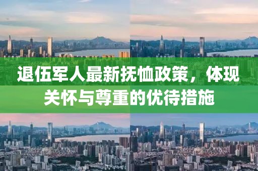 退伍军人最新抚恤政策，体现关怀与尊重的优待措施
