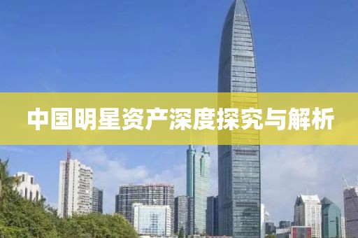 中国明星资产深度探究与解析