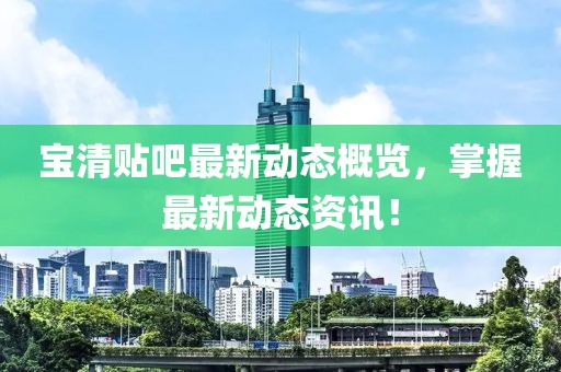 宝清贴吧最新动态概览，掌握最新动态资讯！
