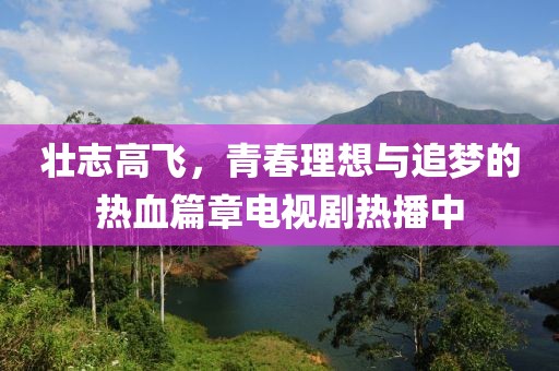 壮志高飞，青春理想与追梦的热血篇章电视剧热播中