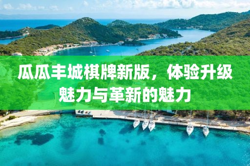 瓜瓜丰城棋牌新版，体验升级魅力与革新的魅力