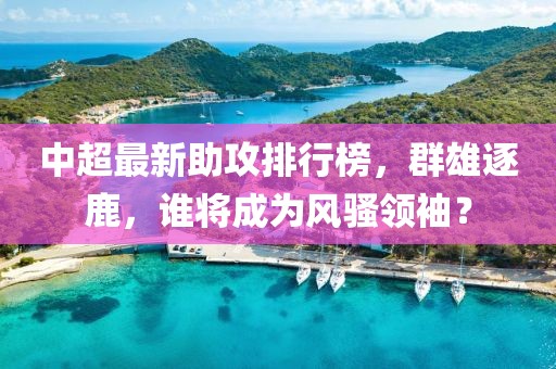 中超最新助攻排行榜，群雄逐鹿，谁将成为风骚领袖？