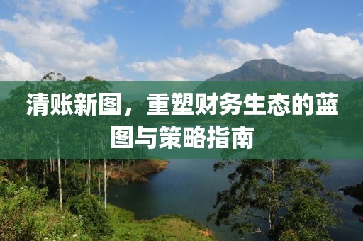 清账新图，重塑财务生态的蓝图与策略指南