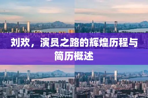 刘欢，演员之路的辉煌历程与简历概述