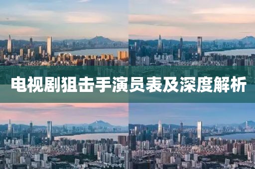 电视剧狙击手演员表及深度解析