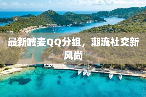 最新喊麦QQ分组，潮流社交新风尚