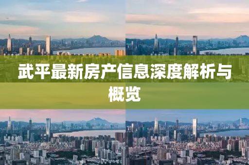 武平最新房产信息深度解析与概览