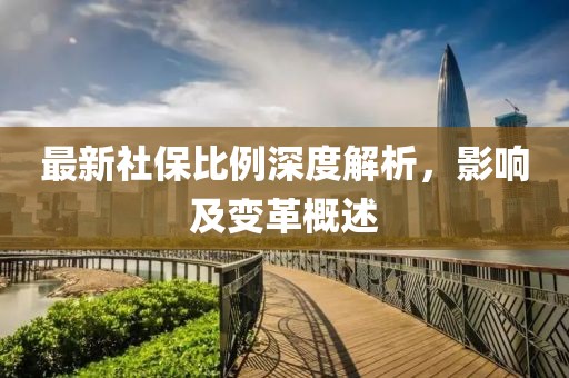 最新社保比例深度解析，影响及变革概述