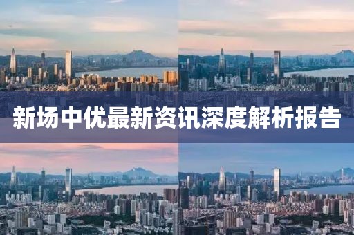 新场中优最新资讯深度解析报告