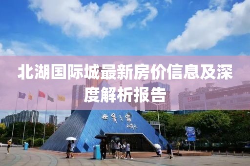 北湖国际城最新房价信息及深度解析报告
