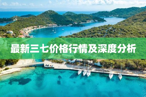 最新三七价格行情及深度分析