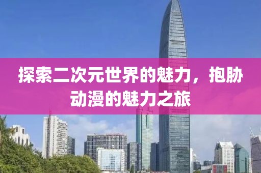 探索二次元世界的魅力，抱胁动漫的魅力之旅