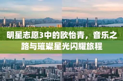 明星志愿3中的欧怡青，音乐之路与璀璨星光闪耀旅程