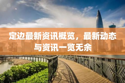 定边最新资讯概览，最新动态与资讯一览无余