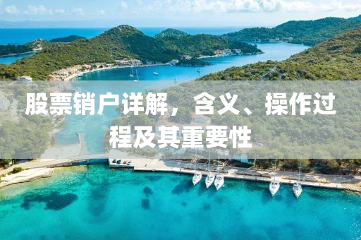 股票销户详解，含义、操作过程及其重要性